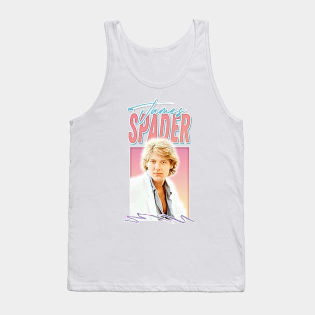 James Spader - Retro Aesthetic Style Fan Art Design Tank Top by DankFutura